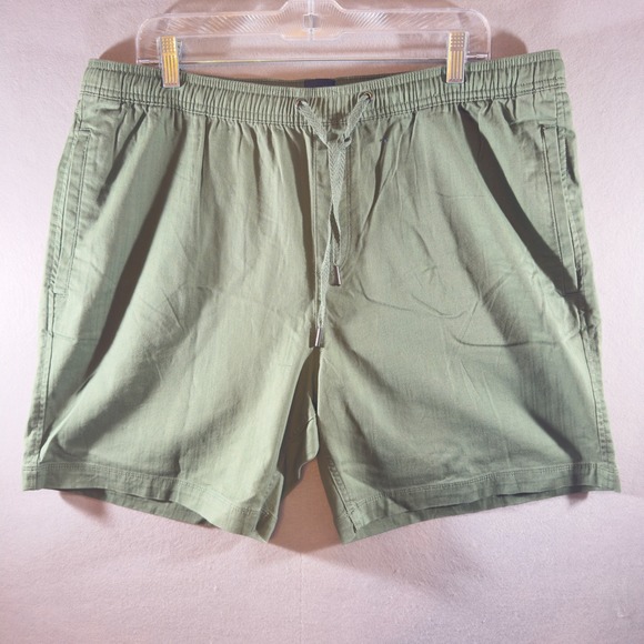 GAP Other - 439 | NWOT GAP Olive Green Pull On‎ Cotton Blend Drawsring Shors XL